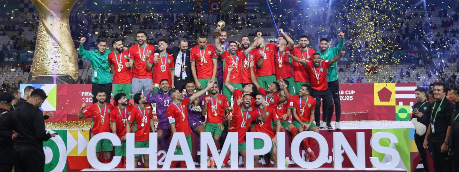 Morocco beat Jordan to clinch Arab Cup 2025